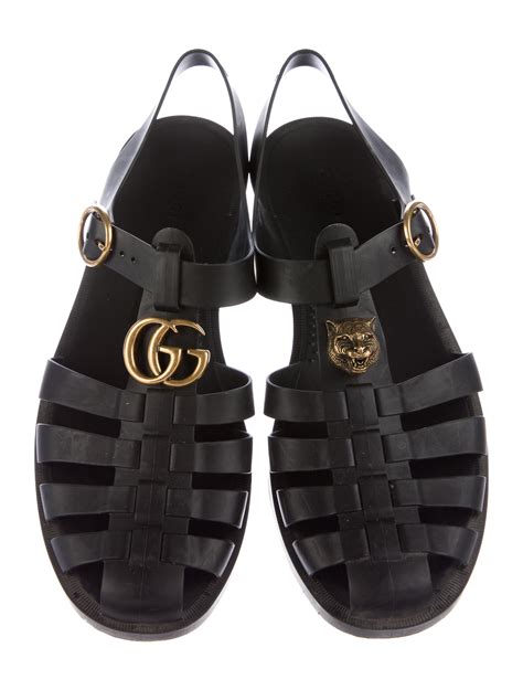 gucci rubber flat shoes|Gucci rubber shoes for women.